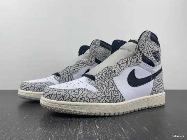TBK White Air Cement High Jordan 1 OG DZ5485-052 0529